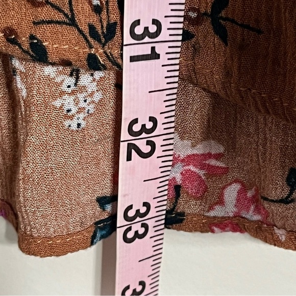 Women’s Umgee Floral Print Boho Peasant Dress Size Small READ - Picture 9 of 14